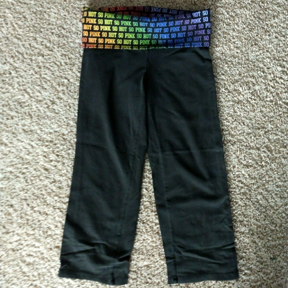 Victoria Secret Pink yoga crop